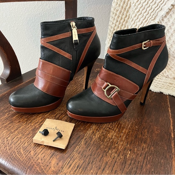 Cole Haan Nike Air Leather Booties - Picture 3 of 9